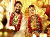 After a five year courtship, popular Malayalam actress Bhavana got married to Kannada film producer Naveen, at a temple here on Monday.The wedding was attended by only close relatives and friends of the couple.The ceremonies were conducted as per Kerala Hindu traditions.After the simple ceremony, the two drove to an auditorium where a feast was arranged.Later in the evening, a special reception would be held for the couples friends from the south Indian film industry.The couple got engaged in 2017.