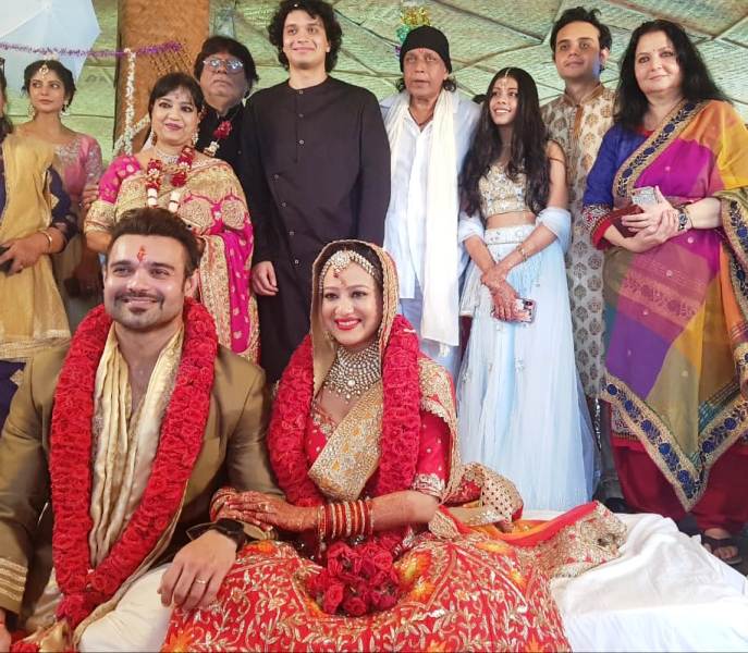 Mahaakshay Chakraborty Marries Madalsa Sharma