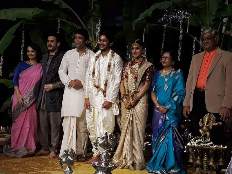 Naga Chaitanya & Samantha Ruth Prabhu Wedding Stills
