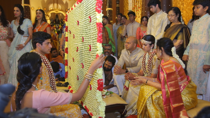T Subbarami Reddy Grandson Anirudh Wedding Stills