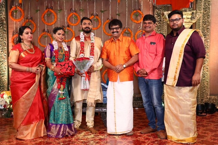 Parthibans Daughter Keerthana Marriage Images