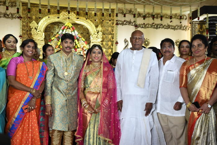 Producer C Kalyans Son Wedding Images