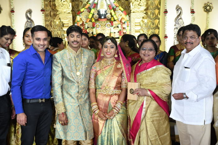 Producer C Kalyans Son Marriage Photos