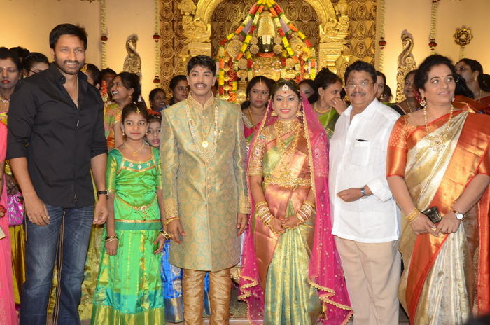 Producer C Kalyans Son Marriage Photos