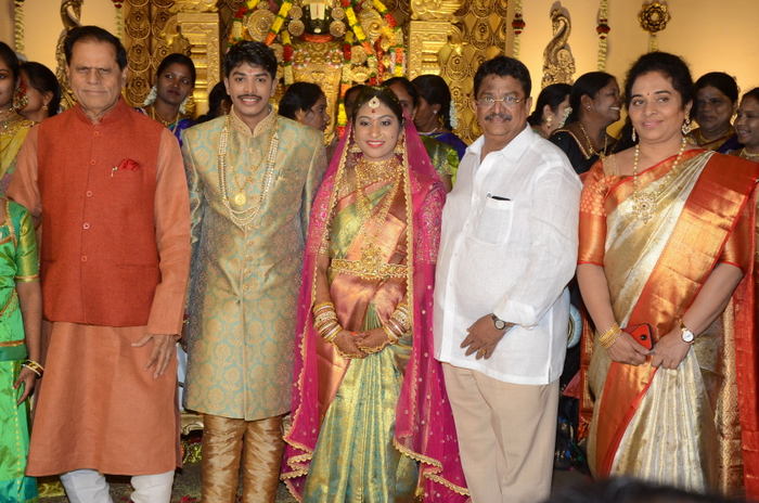 Producer C Kalyans Son Marriage Photos