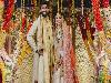 Rana Daggubati and Miheeka Bajaj are hitched! The couple got married at a low-key wedding ceremony at Ramanaidu Studios in Jubilee Hills, Hyderabad. Rana's close friend Ram Charan and his wife Upasana posted photos on Instagram congratulating the newlyweds. Miheeka looked stunning in a bar of gold, cream and pink coloured lehenga, reportedly designed by Anamika Khanna. She also wore a heavy gold and green necklace and earrings, and a gold nose ring. From her hands hung gold kaliras. Miheekaâ€™s makeup was done by makeup artist Tamanna Rooz.
