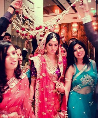 Grand Wedding Entrance Of Real Indian Brides