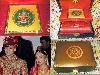 The wedding card of Vivek Oberoi and Priyanka Alva was one of the costliest cards ever made. You want to know why? Crushed gemstones and real gold was used to make their card! Their eco-friendly invite had two segments. The first compartment was for chocolates, while the other contained separate invites for different marriage ceremonies like mehendi, sangeet, wedding and reception.