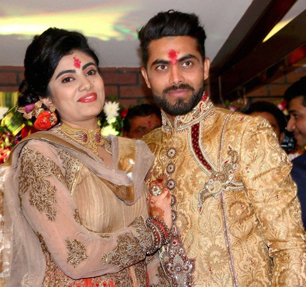 Indian Cricketer Ravindra Jadeja Gets Engaged To Reeva Solanki