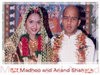 Actress Madhu Bala And Anand Shah Wedding Photos