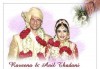 Anil Thadani And  Raveena Tandon Wedding Photos